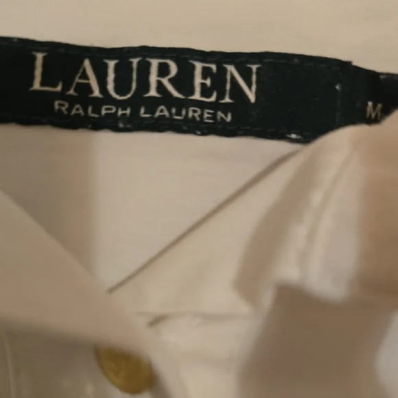 Ralph Lauren Classic White Shirt - Picture 2 of 4